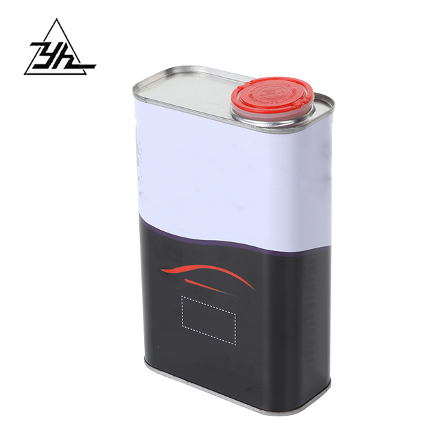 1L small rectangle tin can