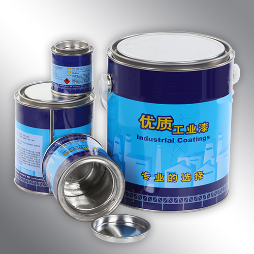 Small round tin cans