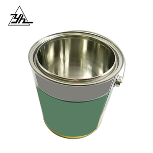 3.7L round tin can