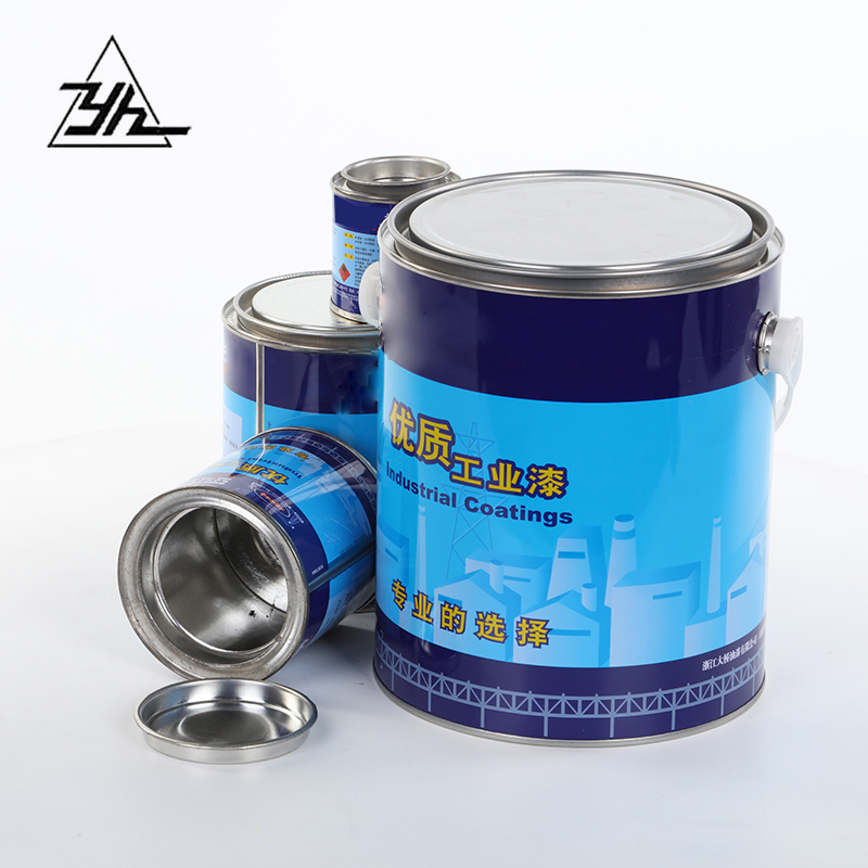 Tin Bucket with Lock Ring